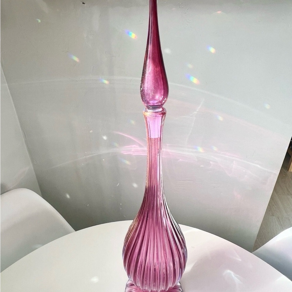 Rare Alfredo Barbini Murano Genie Bottle Decanter - Picture 7 of 8